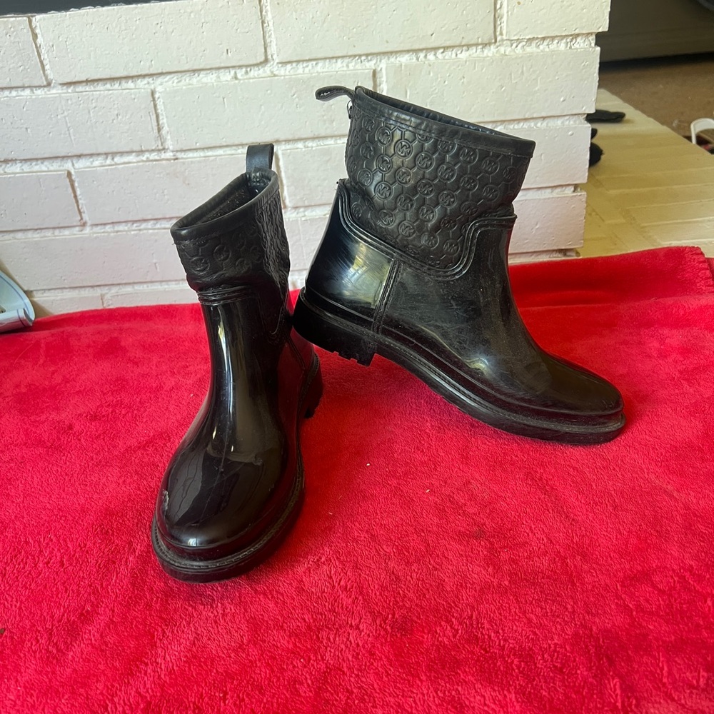 Michael Kors Black Winter & Rain Boots